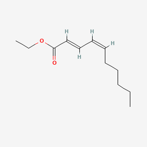 에틸데카다이에노에이트 PubChem 분자구조식