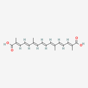 크로세틴 PubChem 분자구조식