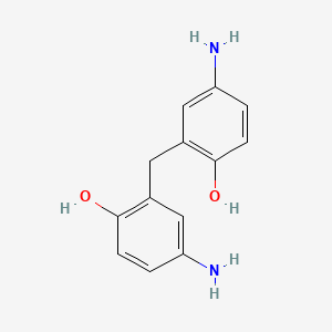 2,2'-메틸렌비스4-아미노페놀 PubChem 분자구조식