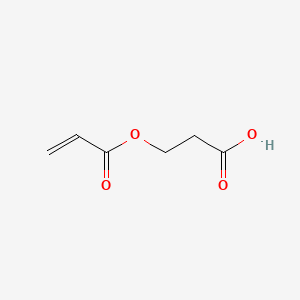 카복시에틸아크릴레이트 PubChem 분자구조식