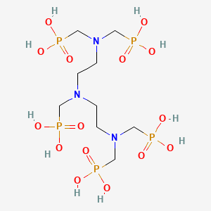 다이에틸렌트라이아민펜타메틸렌포스포닉애씨드 PubChem 분자구조식