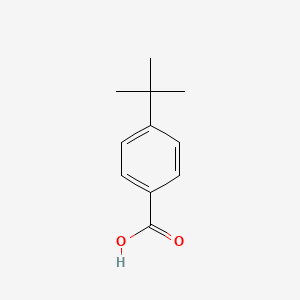 4-t-부틸벤조익애씨드 PubChem 분자구조식