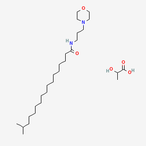 아이소스테아라미도프로필모폴린락테이트 PubChem 분자구조식