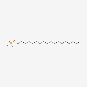 스테아록시트라이메틸실레인 PubChem 분자구조식