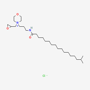 아이소스테아라미도프로필에폭시프로필모폴리늄클로라이드 PubChem 분자구조식