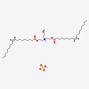 다이올레오일에틸하이드록시에틸모늄메토설페이트 PubChem 분자구조식
