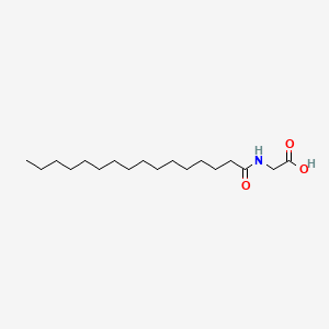 팔미토일글라이신 PubChem 분자구조식