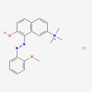 염기성적색76호 PubChem 분자구조식