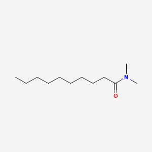 다이메틸카프라마이드 PubChem 분자구조식