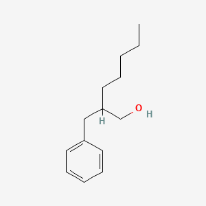 2-벤질헵탄올 PubChem 분자구조식