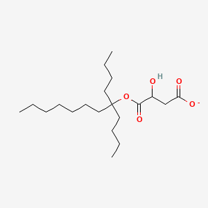 다이부틸옥틸말레이트 PubChem 분자구조식