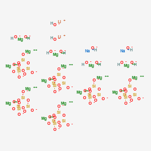 리튬마그네슘소듐실리케이트 PubChem 분자구조식
