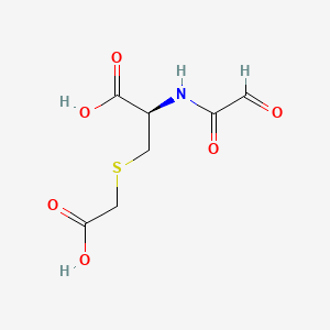 글라이옥실로일카보시스테인 PubChem 분자구조식