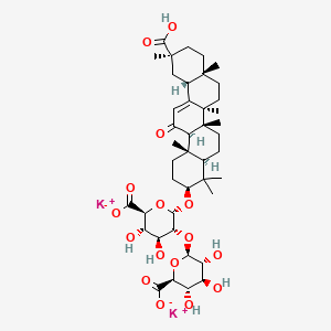 다이포타슘글리시리제이트 PubChem 분자구조식