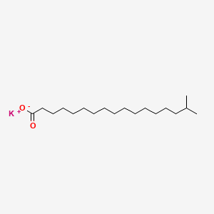 포타슘아이소스테아레이트 PubChem 분자구조식