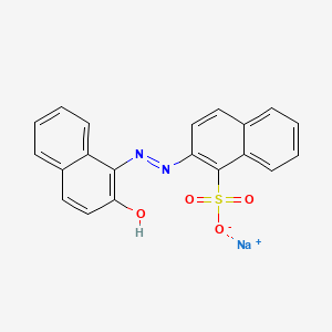 적색205호 PubChem 분자구조식