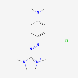 염기성적색51호 PubChem 분자구조식