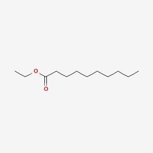 에틸카프레이트 PubChem 분자구조식