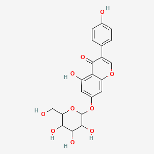 제니스테인글루코사이드 PubChem 분자구조식