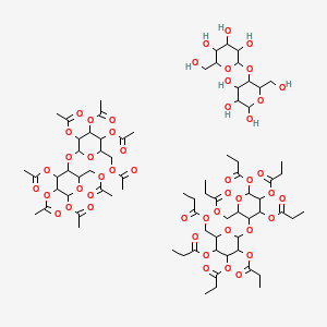 셀룰로오스아세테이트프로피오네이트 PubChem 분자구조식