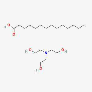티이에이-미리스테이트 PubChem 분자구조식