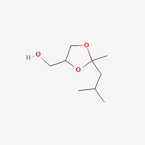 메틸아이소부틸글리세롤폼알 PubChem 분자구조식