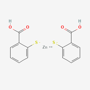 징크티오살리실레이트 PubChem 분자구조식