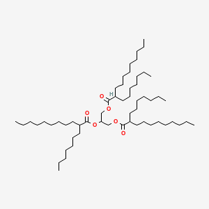 트라이헵틸운데카노인 PubChem 분자구조식