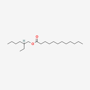 에틸헥실라우레이트 PubChem 분자구조식