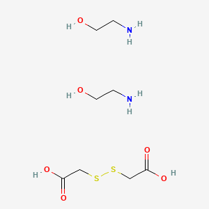 에탄올아민다이티오다이글라이콜레이트 PubChem 분자구조식