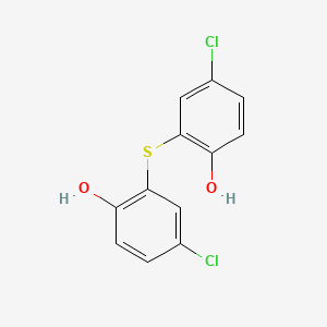 2,2'-티오비스(4-클로로페놀) PubChem 분자구조식