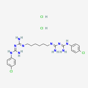 클로헥시딘다이하이드로클로라이드 PubChem 분자구조식