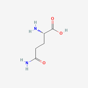 글루타민 PubChem 분자구조식