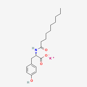 포타슘카프로일타이로신 PubChem 분자구조식