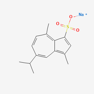 소듐구아이아줄렌설포네이트 PubChem 분자구조식