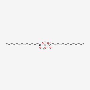 알루미늄다이미리스테이트 PubChem 분자구조식