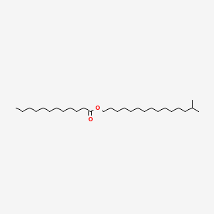 아이소세틸라우레이트 PubChem 분자구조식