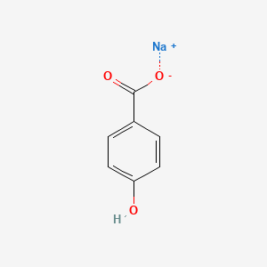 소듐파라벤 PubChem 분자구조식