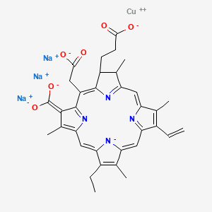 클로로필린-카퍼컴플렉스 PubChem 분자구조식