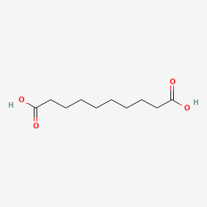 세바식애씨드 PubChem 분자구조식