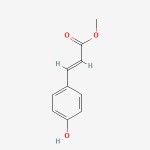 메틸하이드록시신나메이트 PubChem 분자구조식