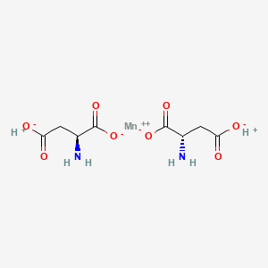망가니즈아스파테이트 PubChem 분자구조식