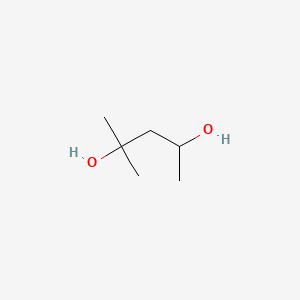헥실렌글라이콜 PubChem 분자구조식