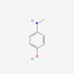 p-메칠아미노페놀 PubChem 분자구조식