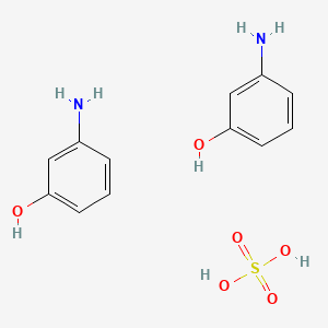 황산m-아미노페놀 PubChem 분자구조식