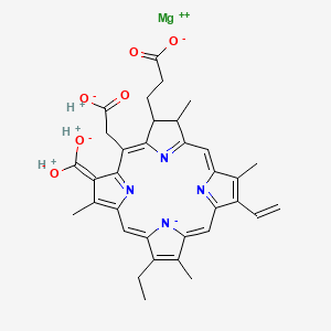 카퍼클로로필 PubChem 분자구조식