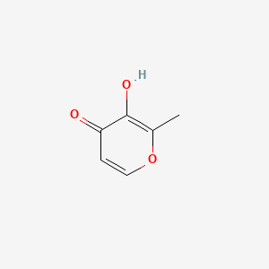 말톨 PubChem 분자구조식