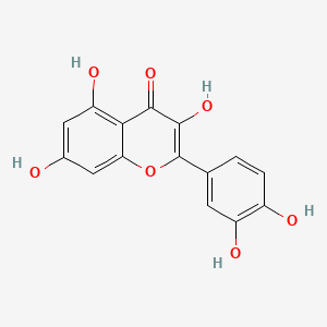 쿼세틴 PubChem 분자구조식