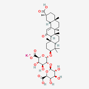 포타슘글리시리지네이트 PubChem 분자구조식