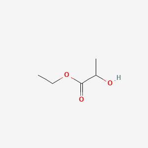 에틸락테이트 PubChem 분자구조식